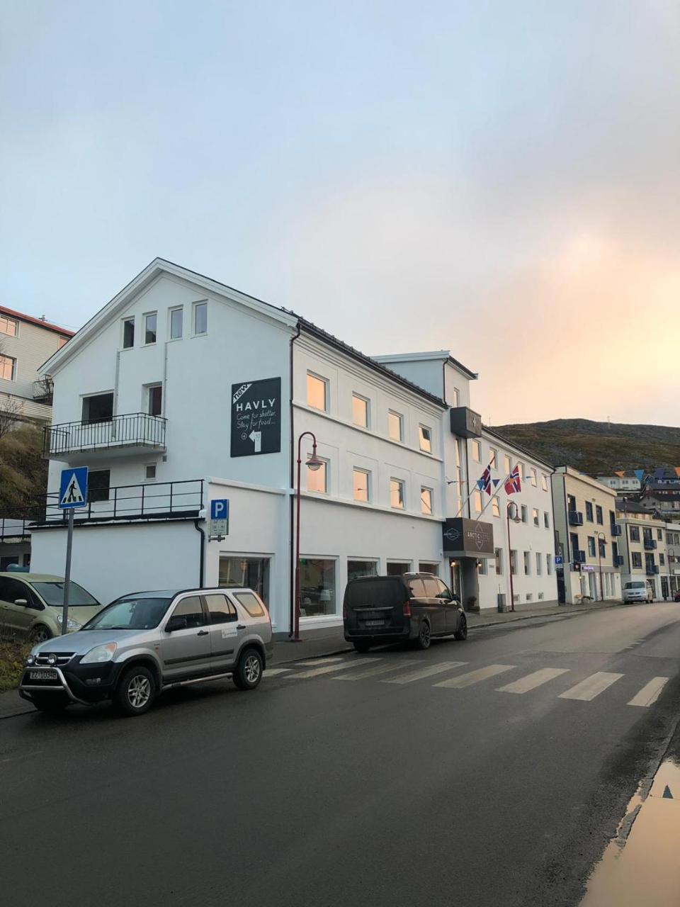 Arctic Hotel Nordkapp ฮอนนิงสวาก ภายนอก รูปภาพ